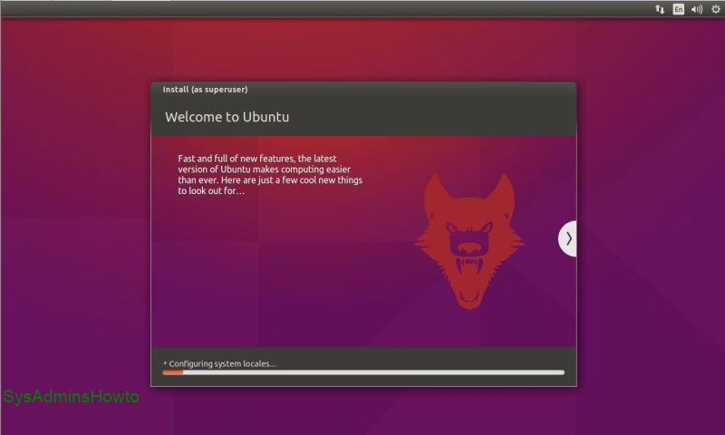 Start Ubuntu 15.10 Wily Werewolf Installation VMware-Workstation Start Ubuntu 15.10 Wily Werewolf Installation VMware-Workstation