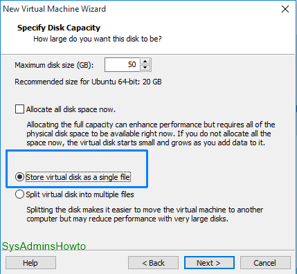 VMware-Workstation-Ubuntu-Virtual-Machine Disk-Size VMware-Workstation-Ubuntu-Virtual-Machine Disk-Size